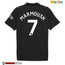 Moške Nogometnih dresov Manchester City Omar Marmoush #7 Gostujoči 2025-26 Kratki rokavi